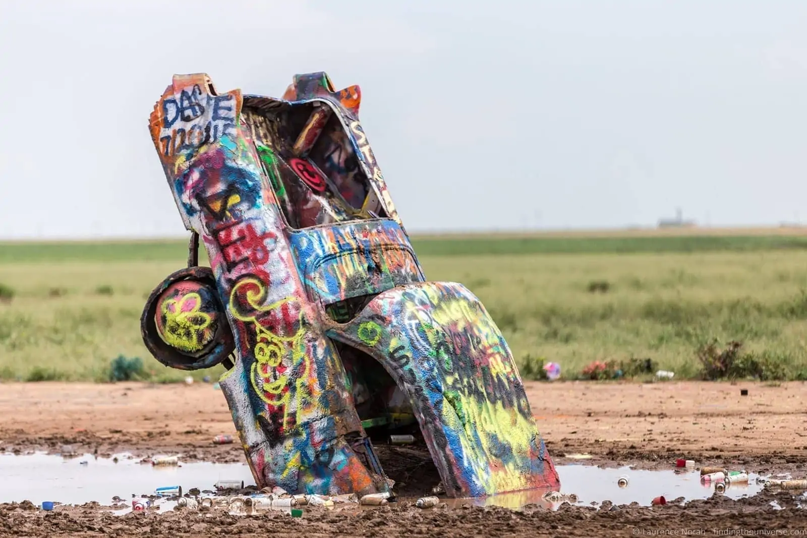 Route 66 Texas Cadillac Ranch near Amarillo