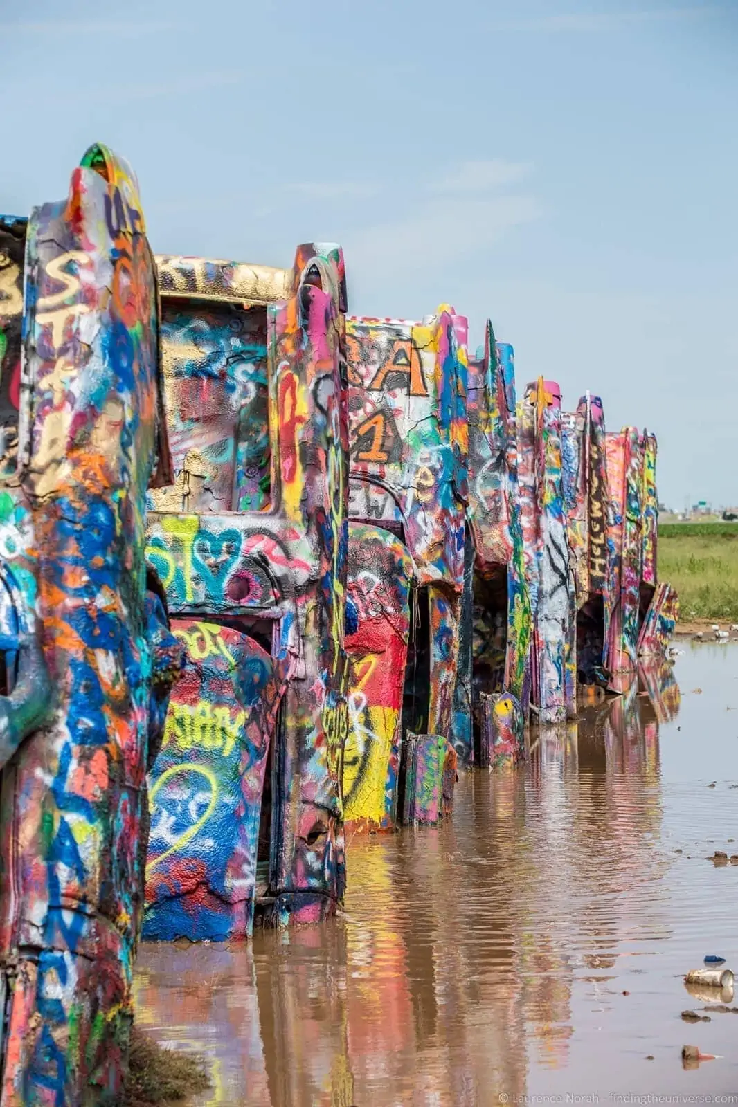 Route 66 Texas Cadillac Ranch near Amarillo