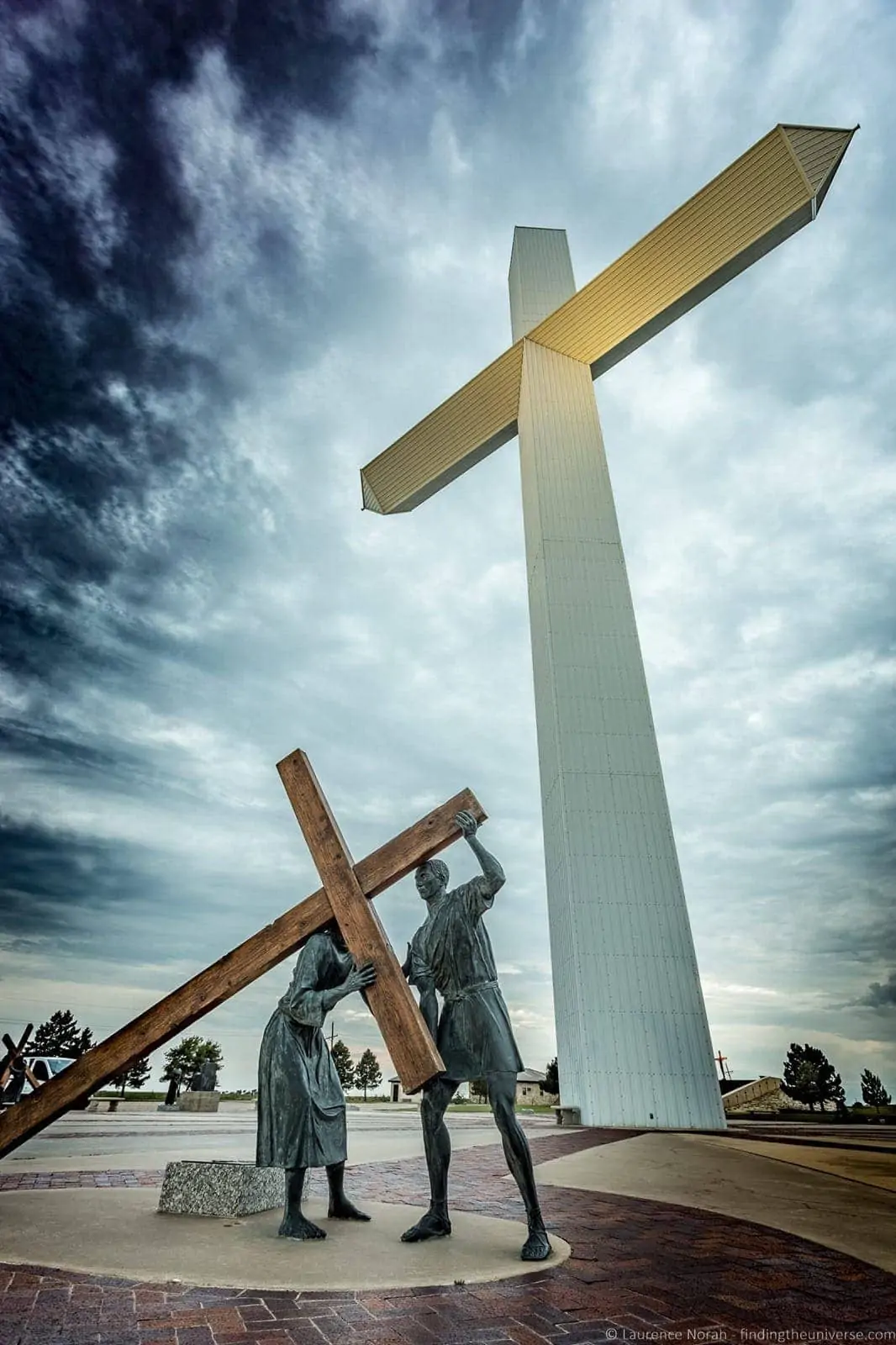 Route 66 Texas Giant Cross Groom