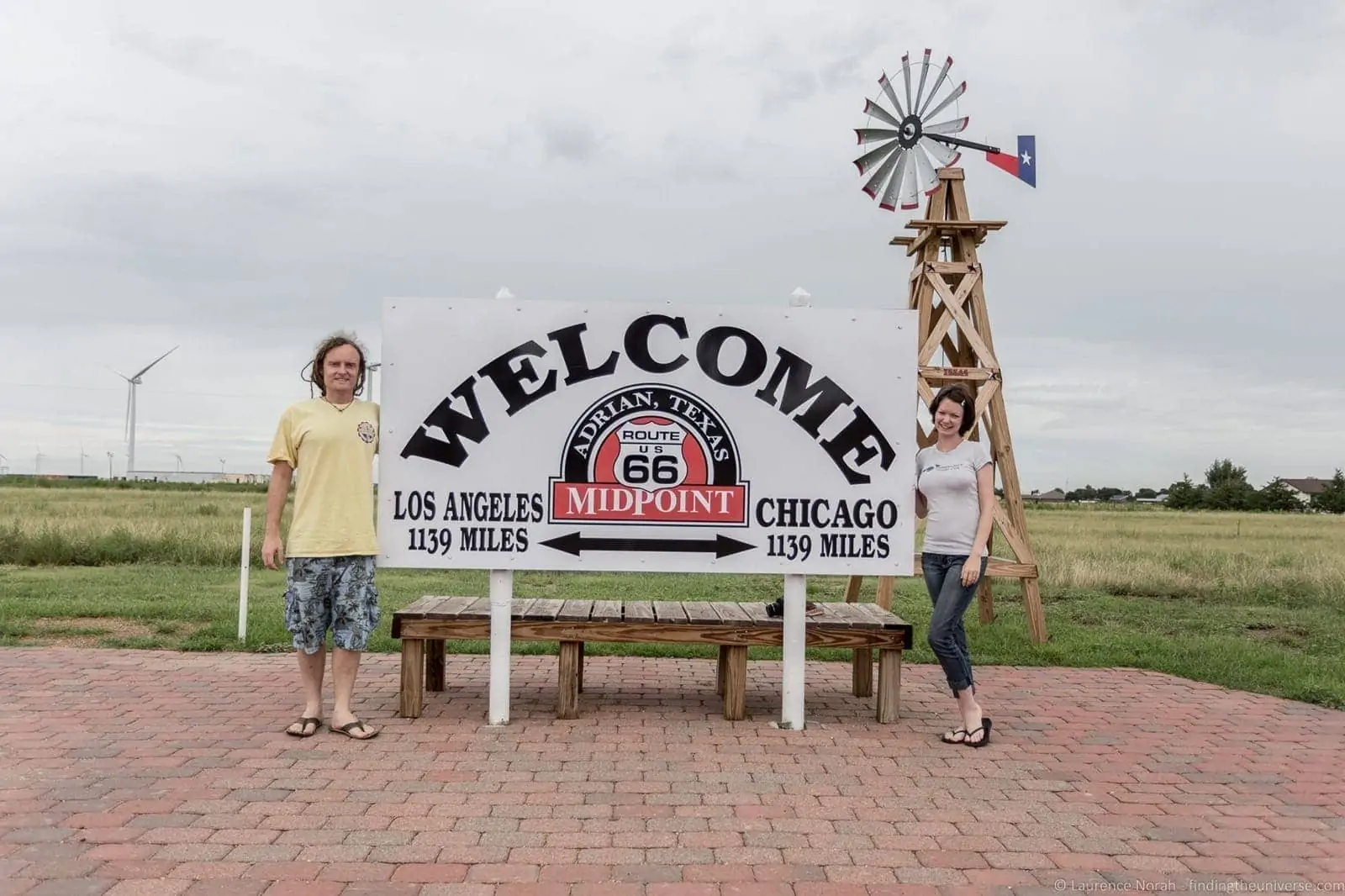 Route 66 Texas Midpoint