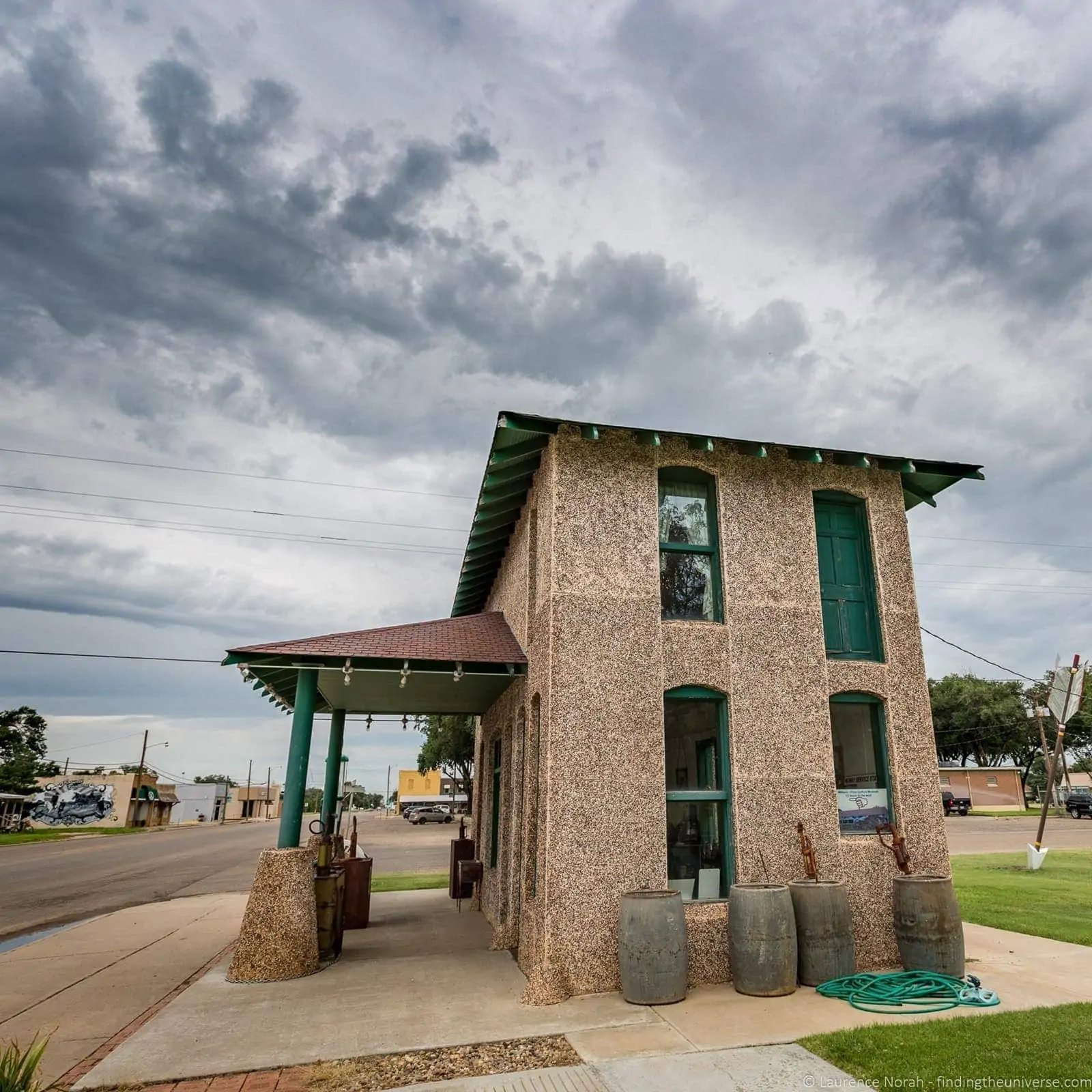 Route 66 Texas Vega Restored Gas Station