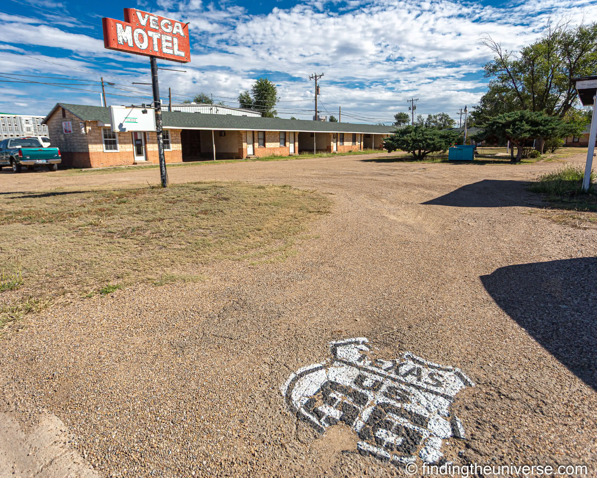 Vega Motel Vega Texas by Laurence Norah