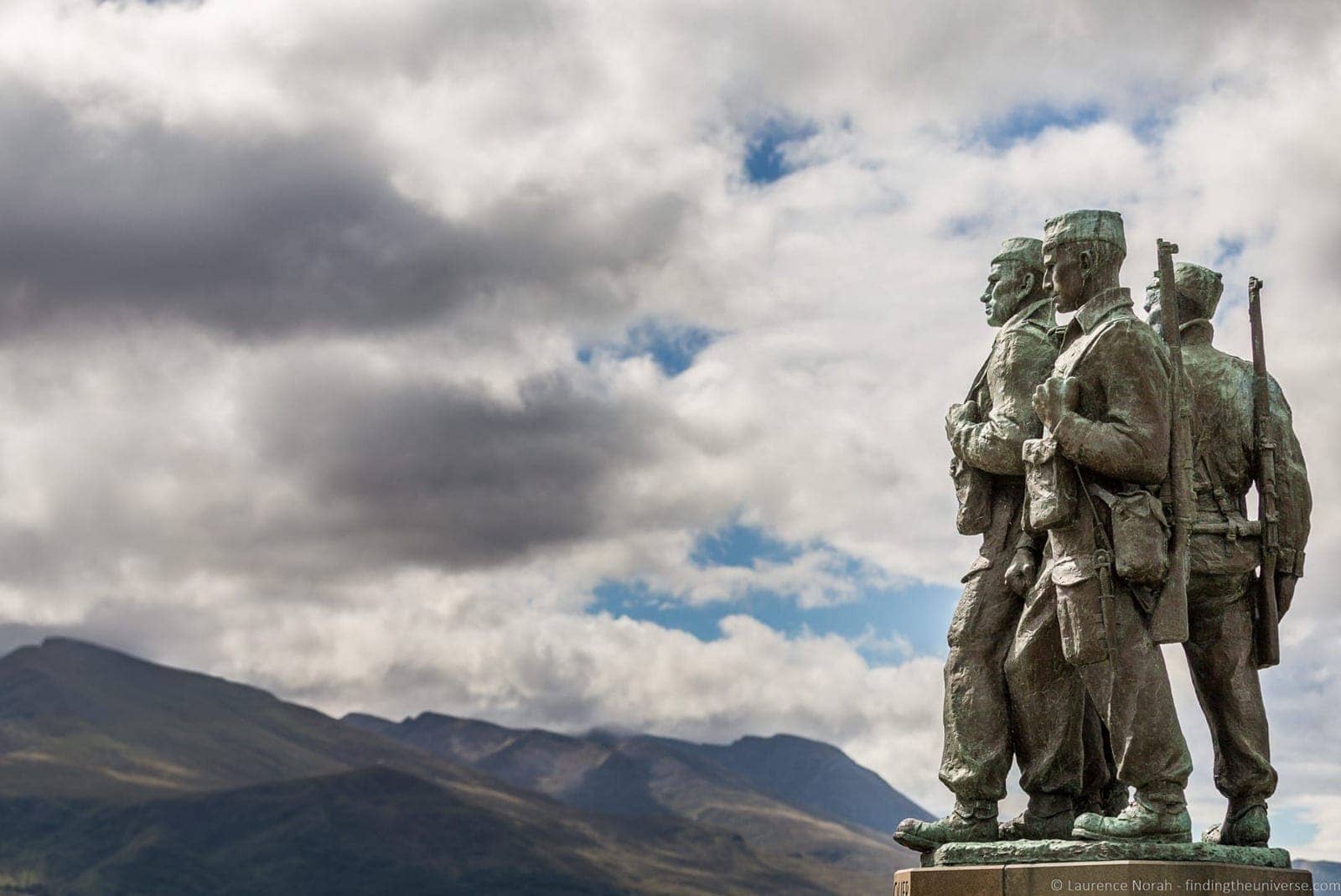 Commando statue Scotland