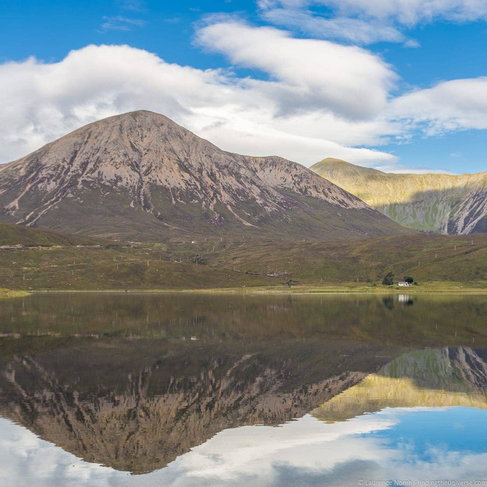 Scottish loch reflections
