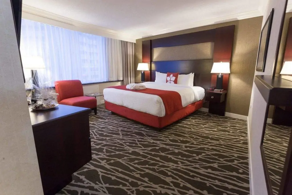 Chateau Lacombe hotel exterior Edmonton