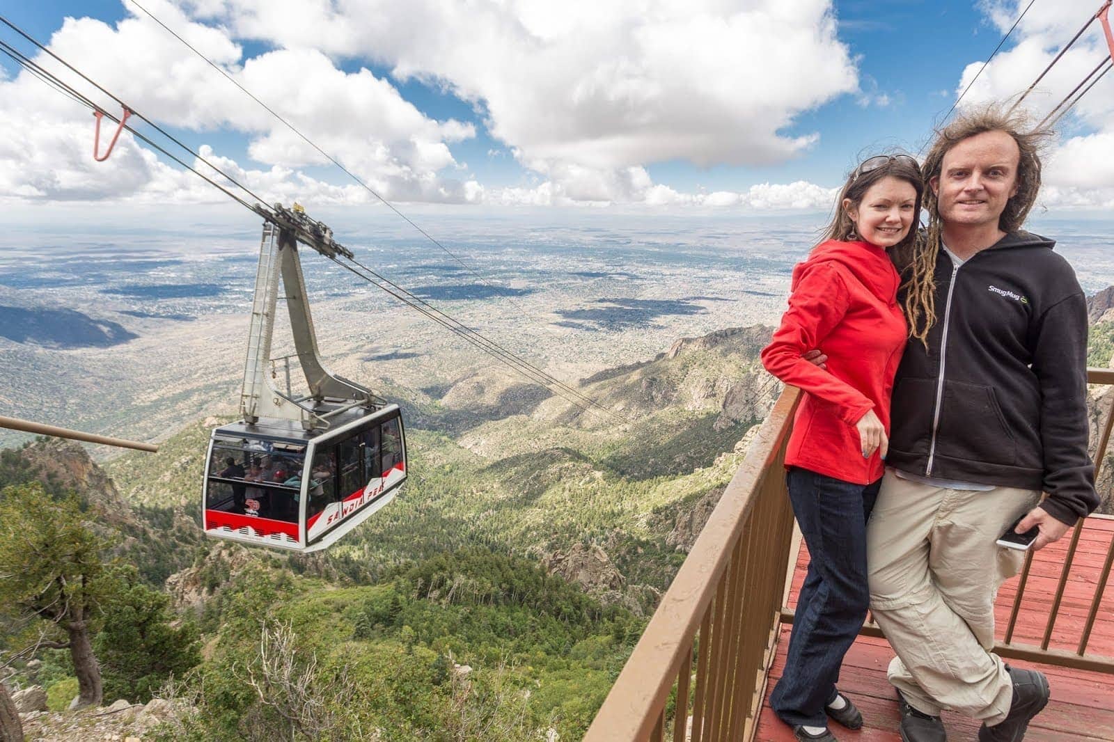 Laurence and Jess Sandia Peak_by_Laurence Norah