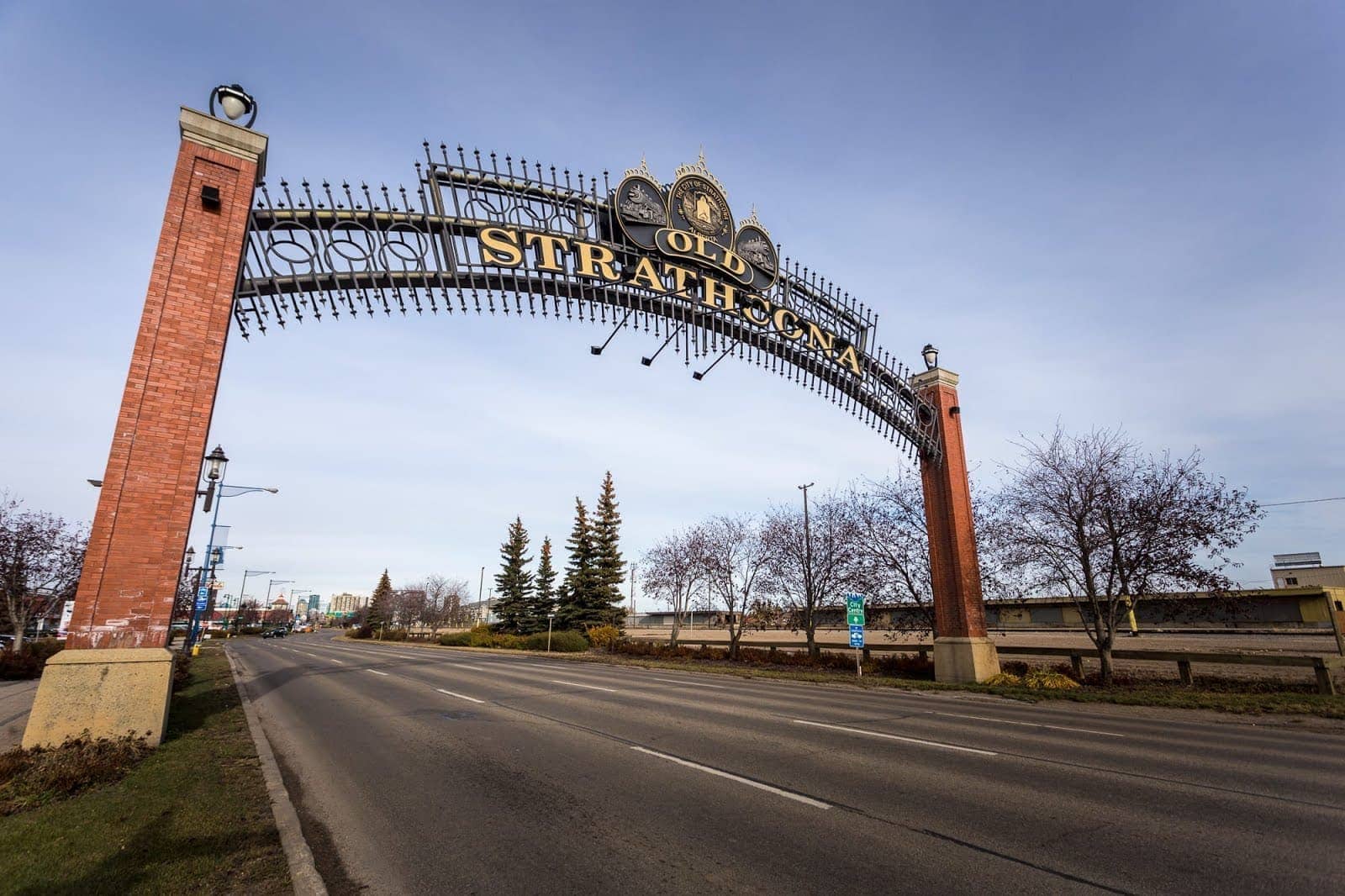 Old Strathcona Edmonton by Laurence Norah