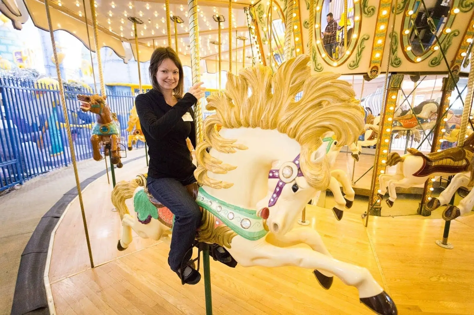 Galaxyland indoor amusement park West Edmonton Mall