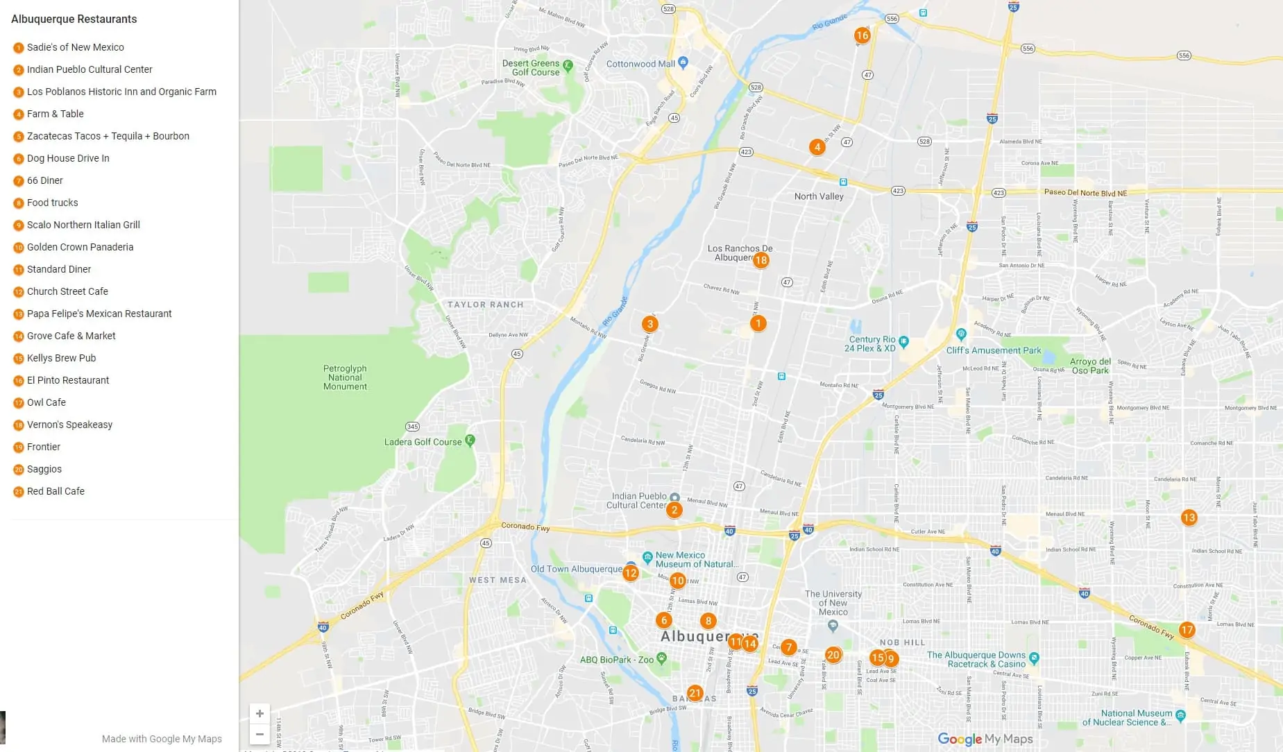 Albuquerque Restaurants