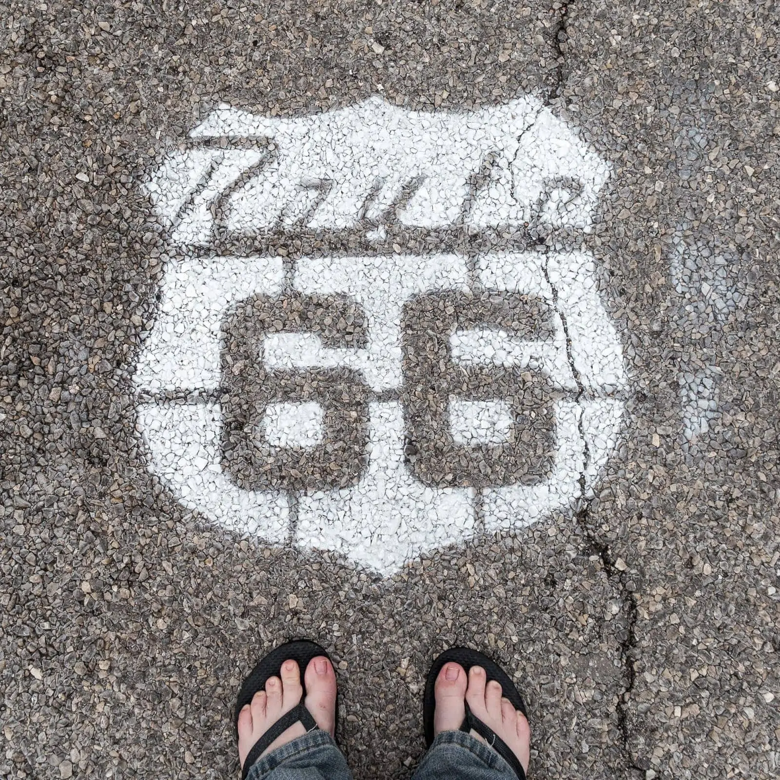 Route 66 sign Oklahoma_by_Laurence Norah
