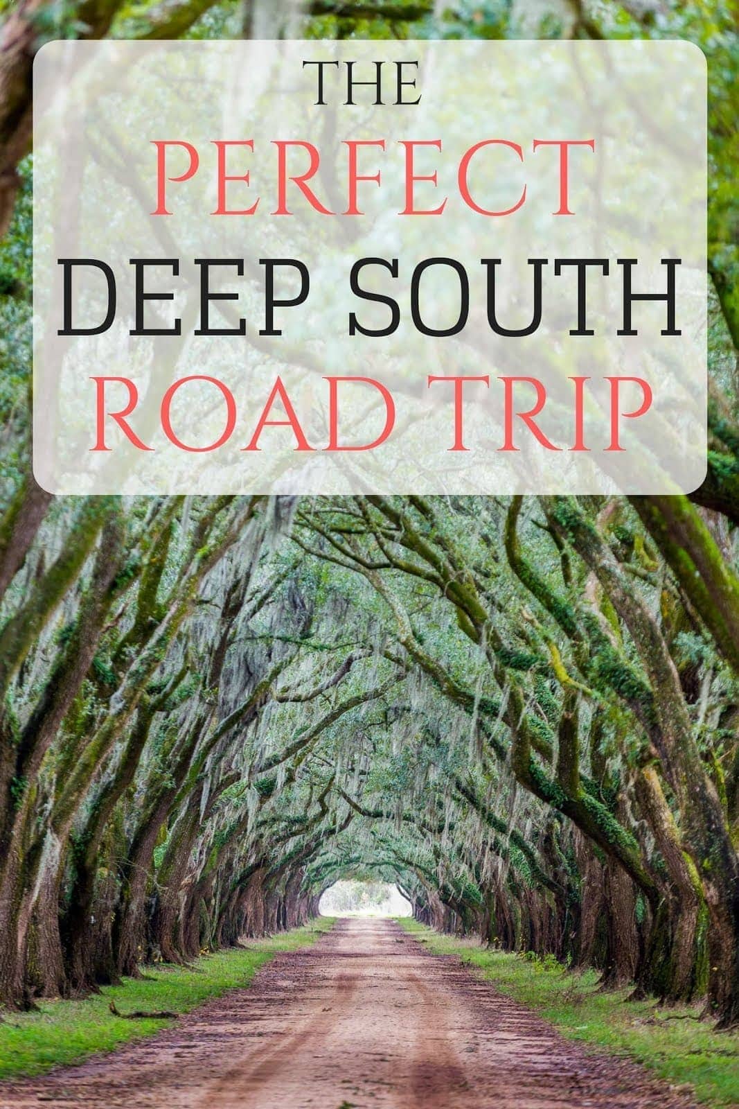 Everything you need to know for the perfect Deep South road trip, including an itinerary, hints on what see and do, where to stay, when to go, and lots of planning tips!