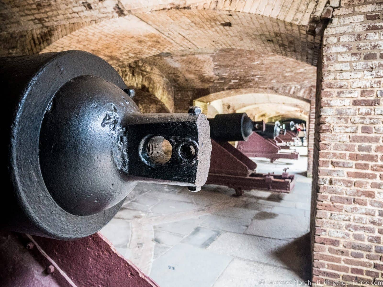 Fort Sumter Cannons Charleston_by_Laurence Norah