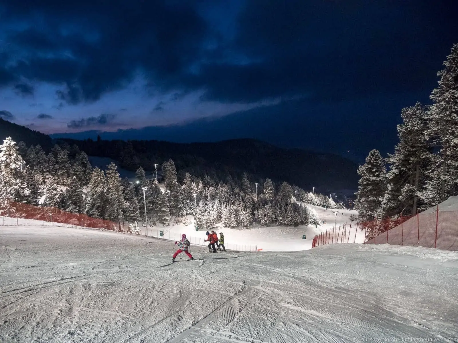 Night skiing La Masella_by_Laurence Norah-3