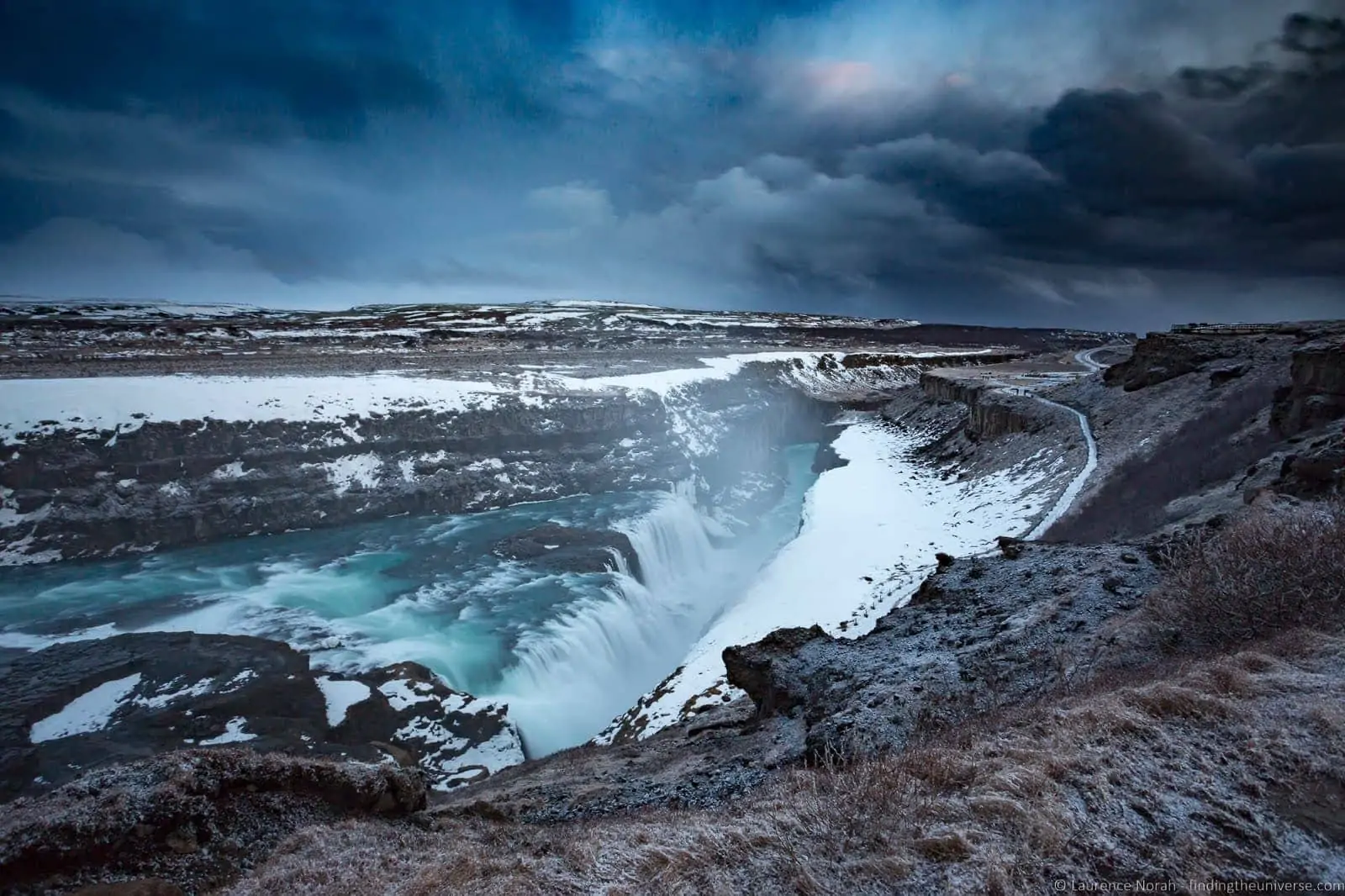 Gullfoss waterfall Iceland_by_Laurence Norah-3 Gullfoss waterfall Iceland_by_Laurence Norah-3