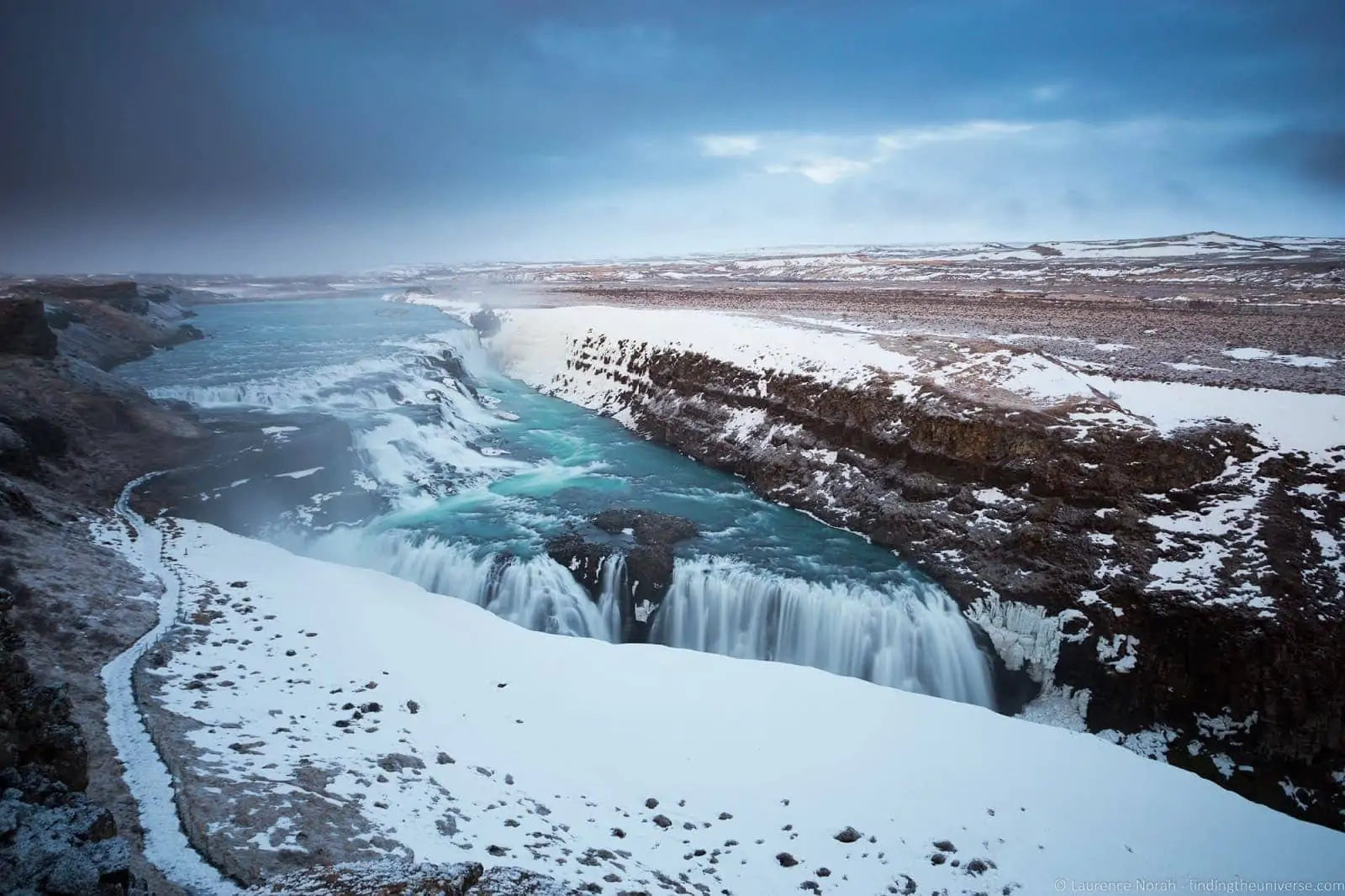 Gullfoss waterfall Iceland_by_Laurence Norah Gullfoss waterfall Iceland_by_Laurence Norah