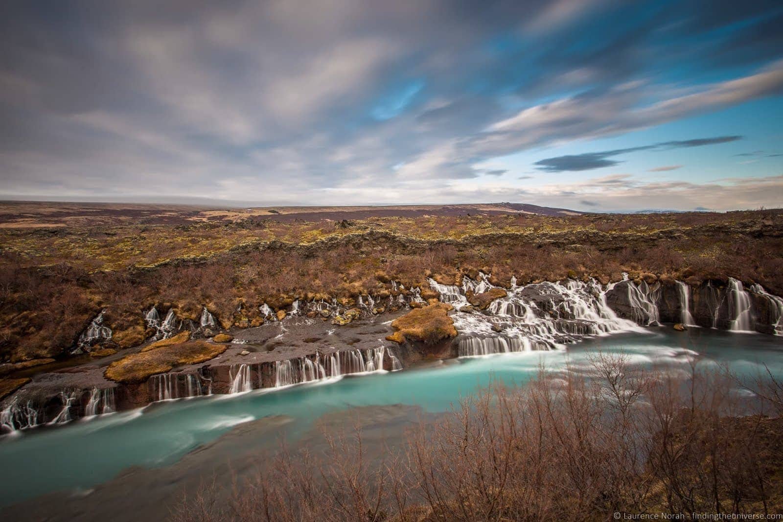 Hraunfossar2BWaterfall2BIceland_by_Laurence2BNorah