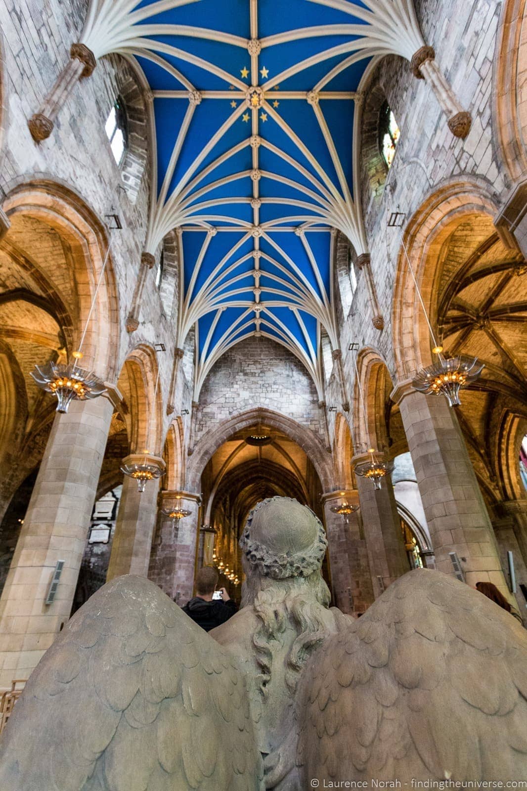 Interior St Giles Cathedral Edinburgh