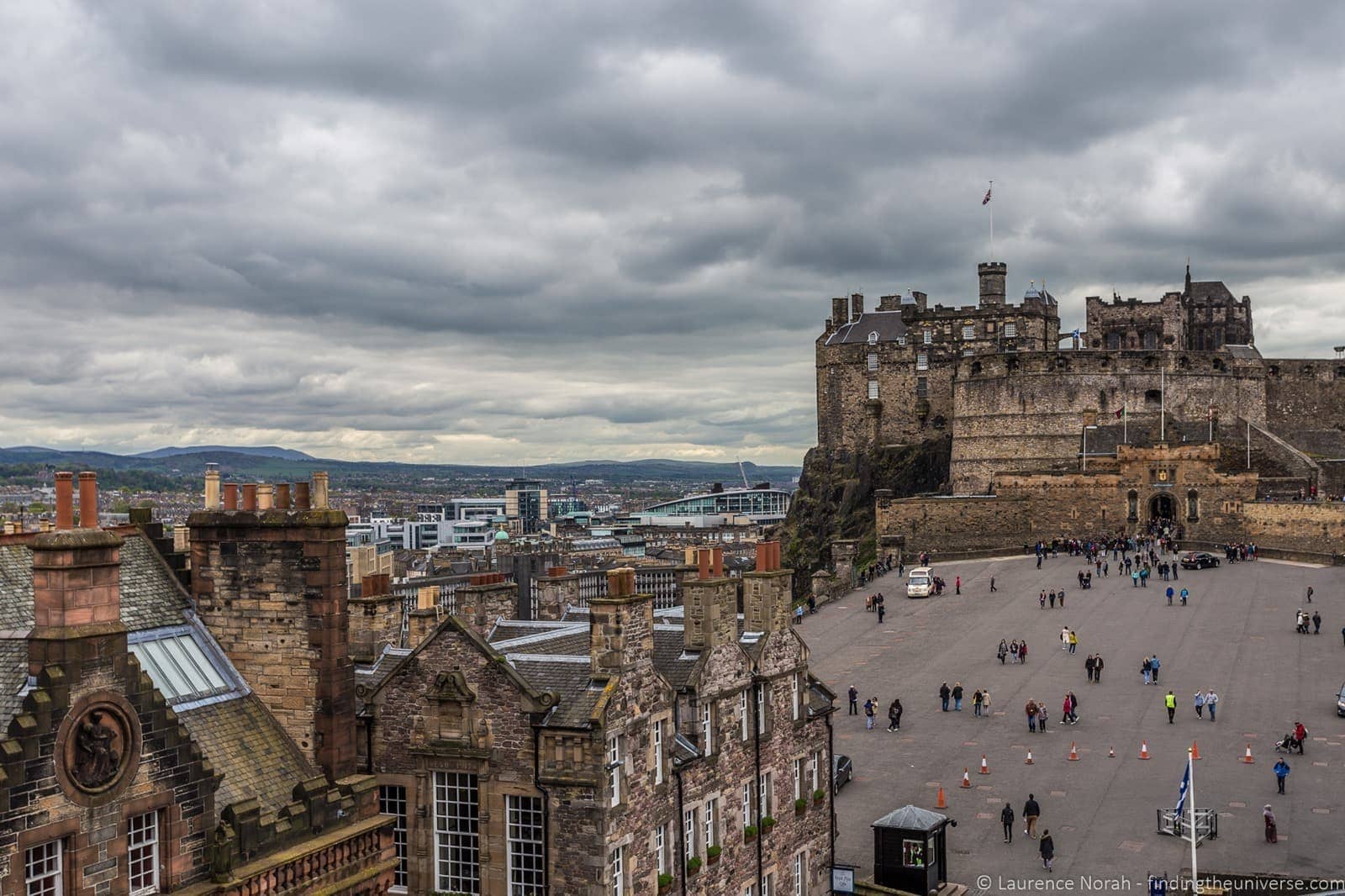 View from Camera Obscura Edinburgh