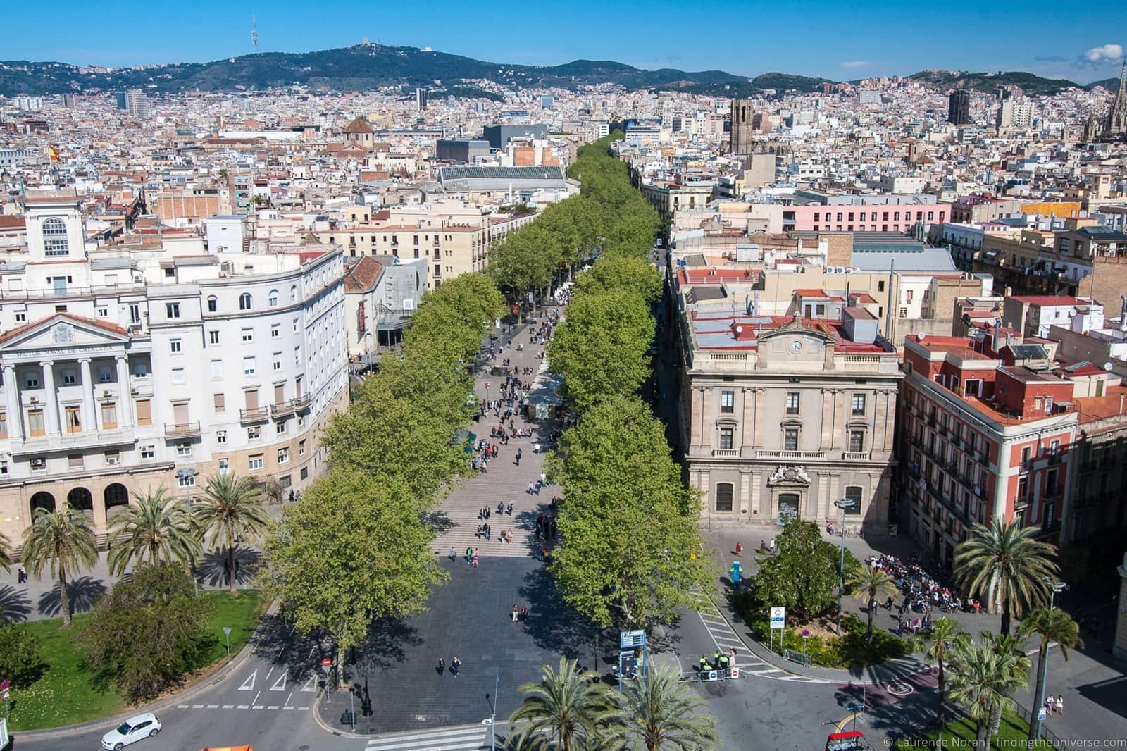 Las ramblas Barcelona