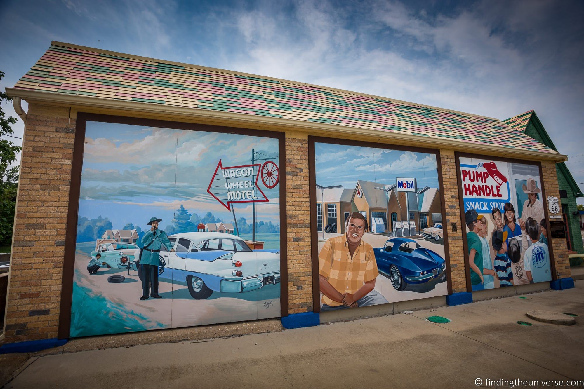 Route 66 Missouri - Amanda murals