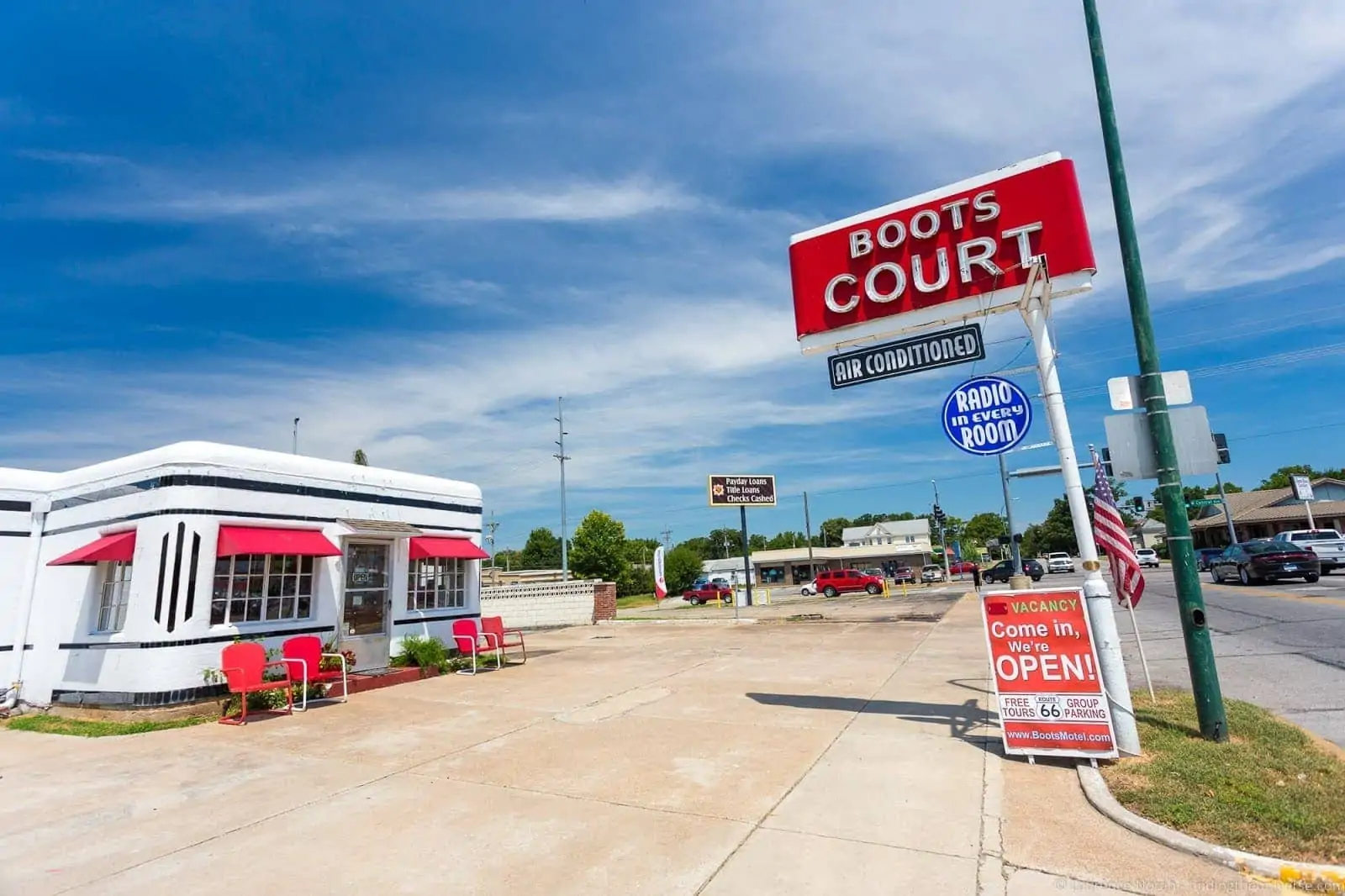 Route 66 Missouri - Boots Court Motel Carthage_by_Laurence Norah Route 66 Missouri - Boots Court Motel Carthage_by_Laurence Norah