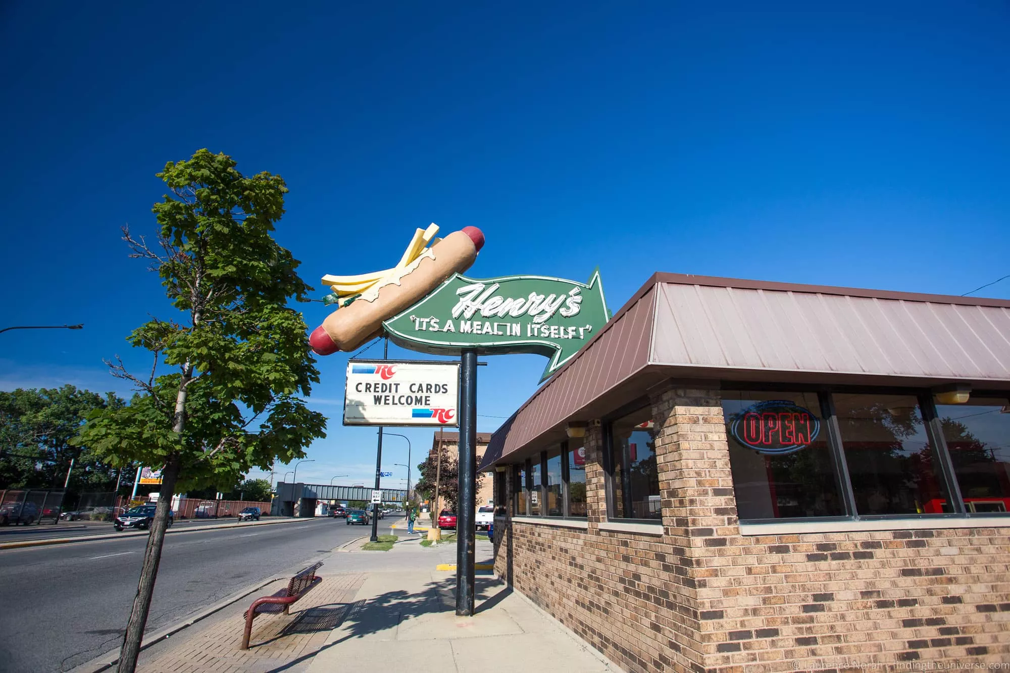 Route 66 through Cicero, Illinois