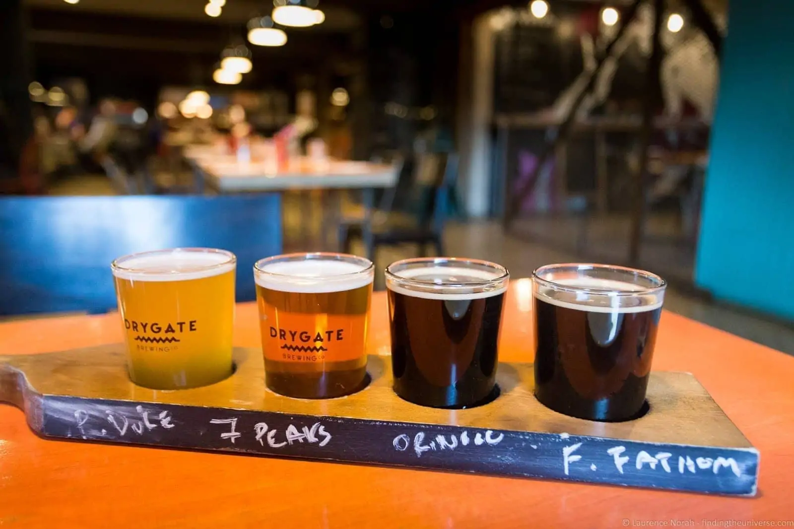 The Drygate brewery bar and kitchen in Glasgow's East End