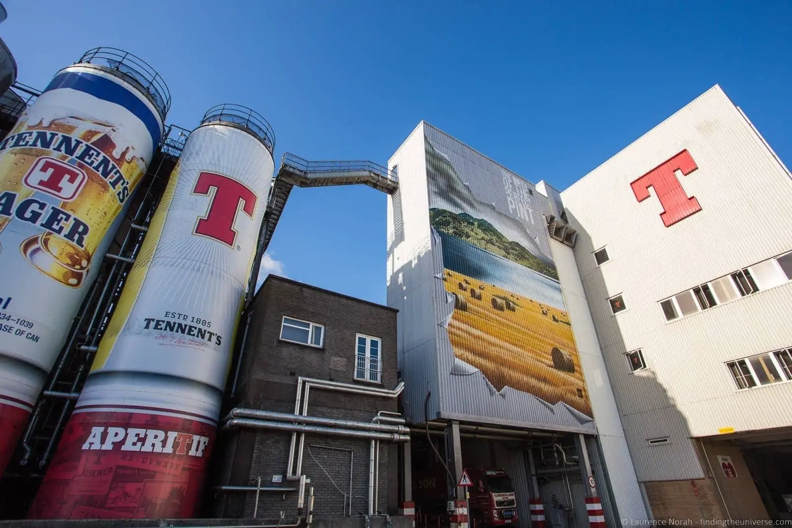 The Tennents Wellpark Brewery in Glasgow's East End