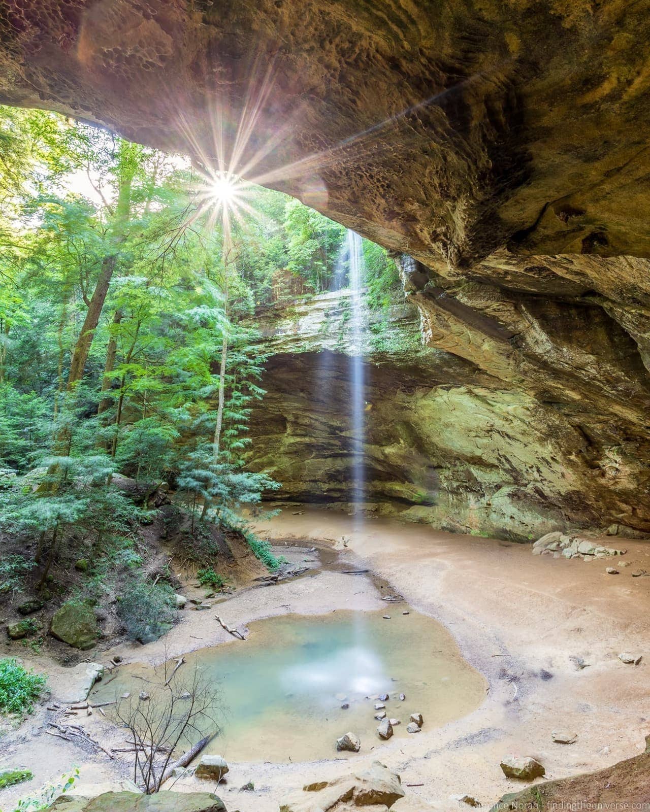 Ash Cave Waterfall, Hocking Hills, ohio