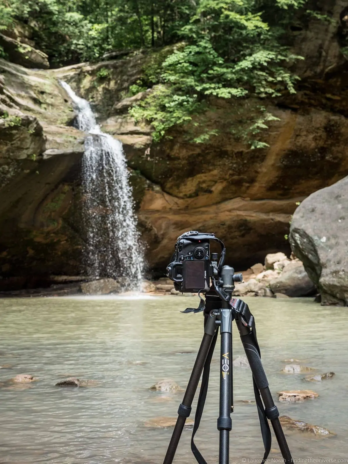 waterfalls in ohio - Lower Falls, Hocklng Hills State Park