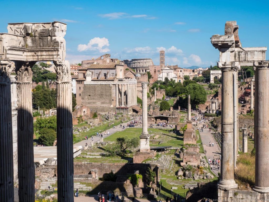 rome travel planner Roman Forum