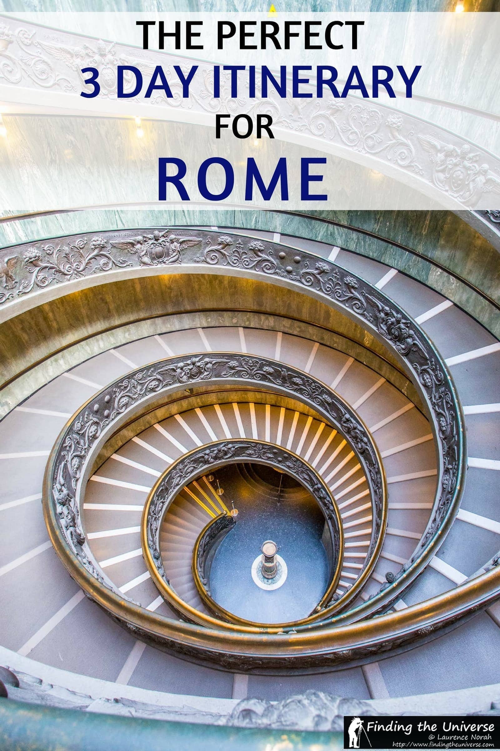 An itinerary for the perfect 3 Days in Rome. Everything from what all the highlights you need to see, to when to visit, where to stay, and tips on saving money in Rome!