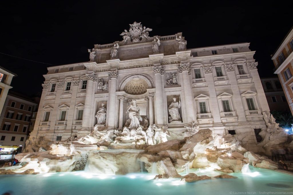 rome travel planner Trevi Fountain Rome