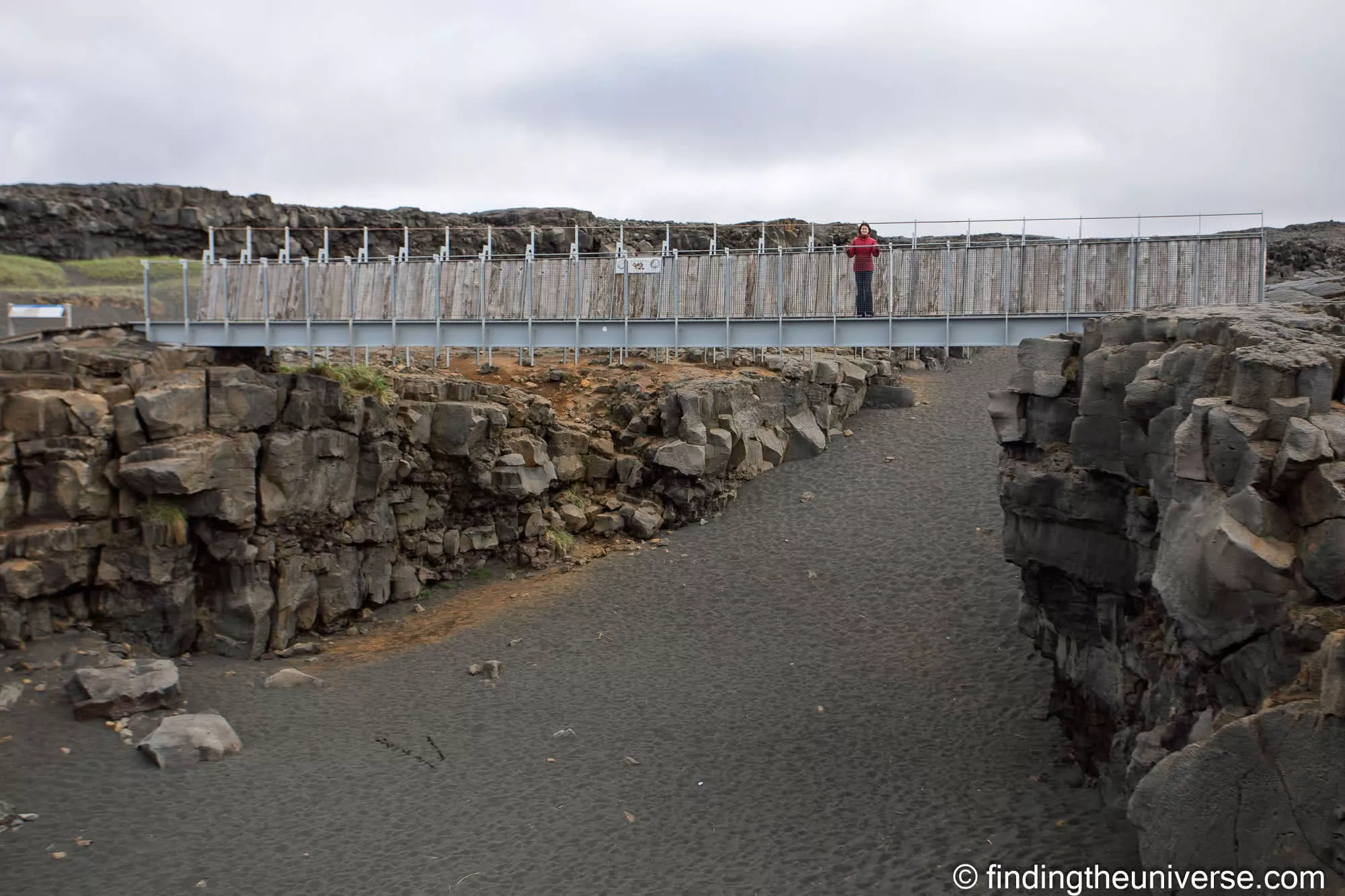 Bridge between continents by Laurence Norah