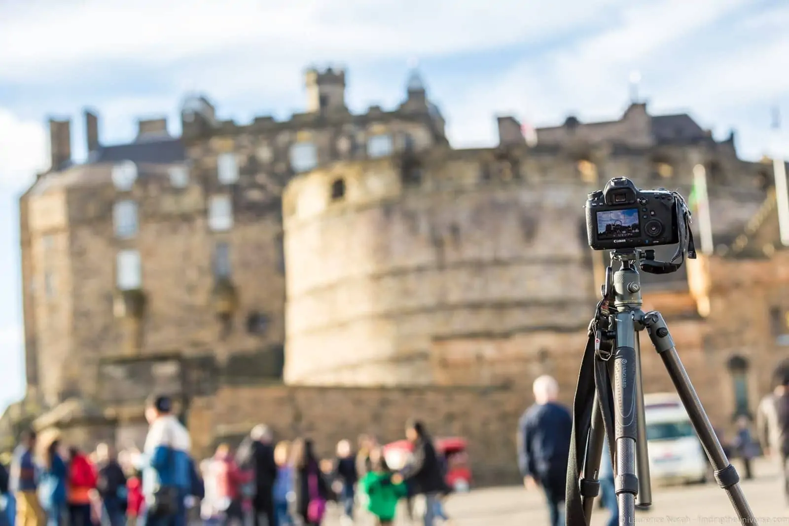 Edinburgh Castle from the Castle Esplanade