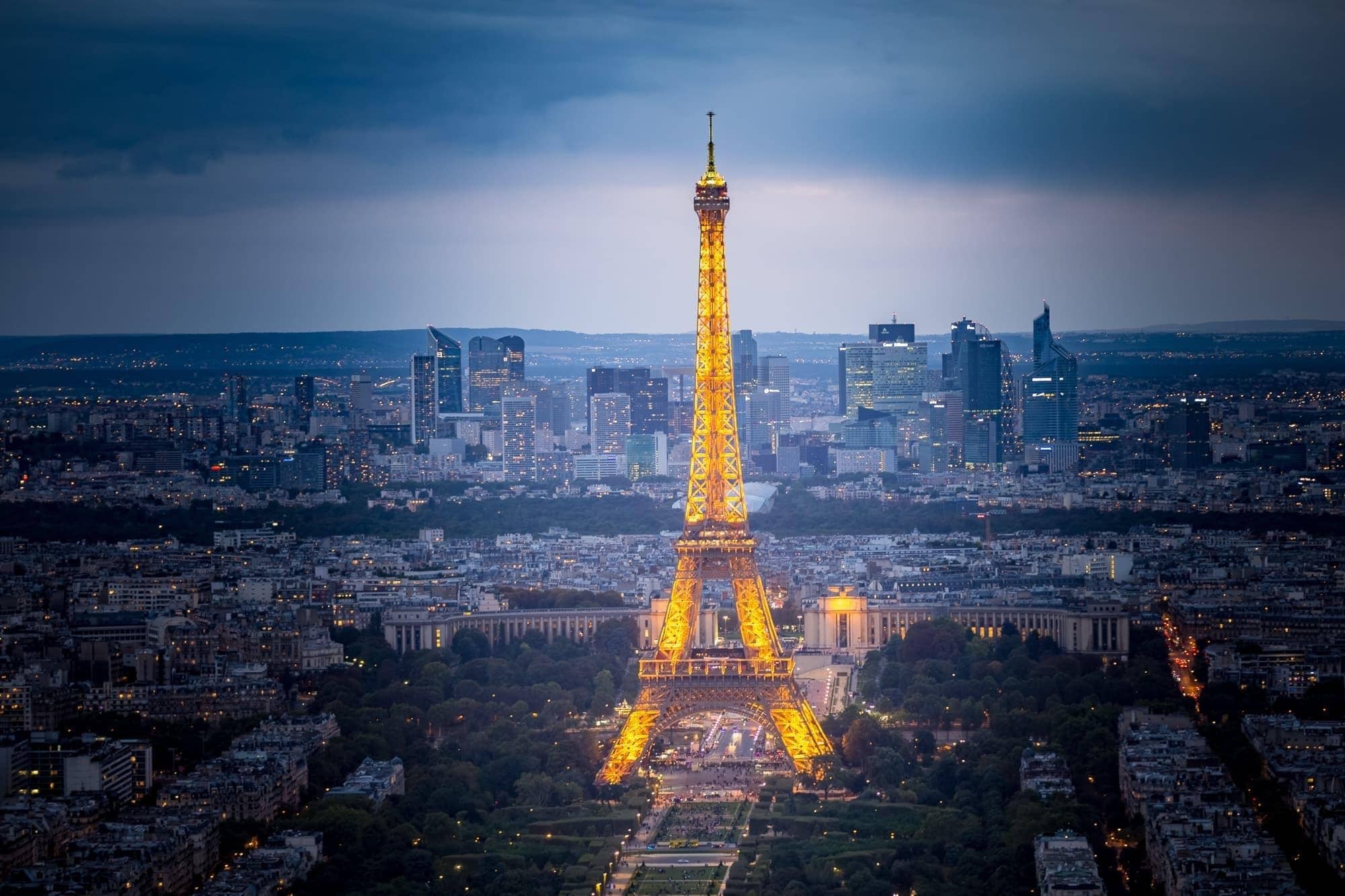 Eiffel Tour from Montmartre image