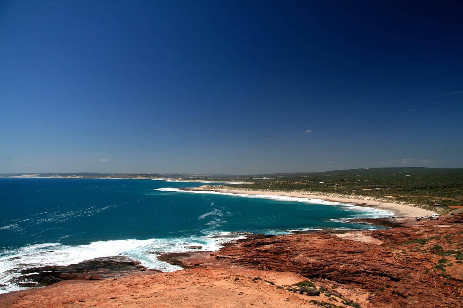 Kalbarri coastline beach sand