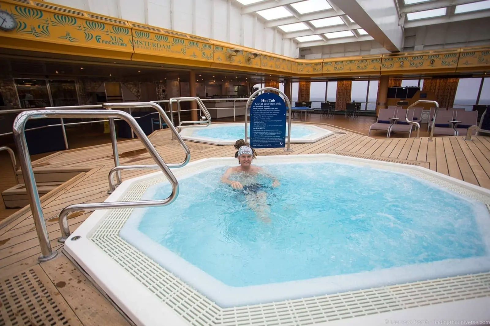 Onboard Holland America MS Amsterdam