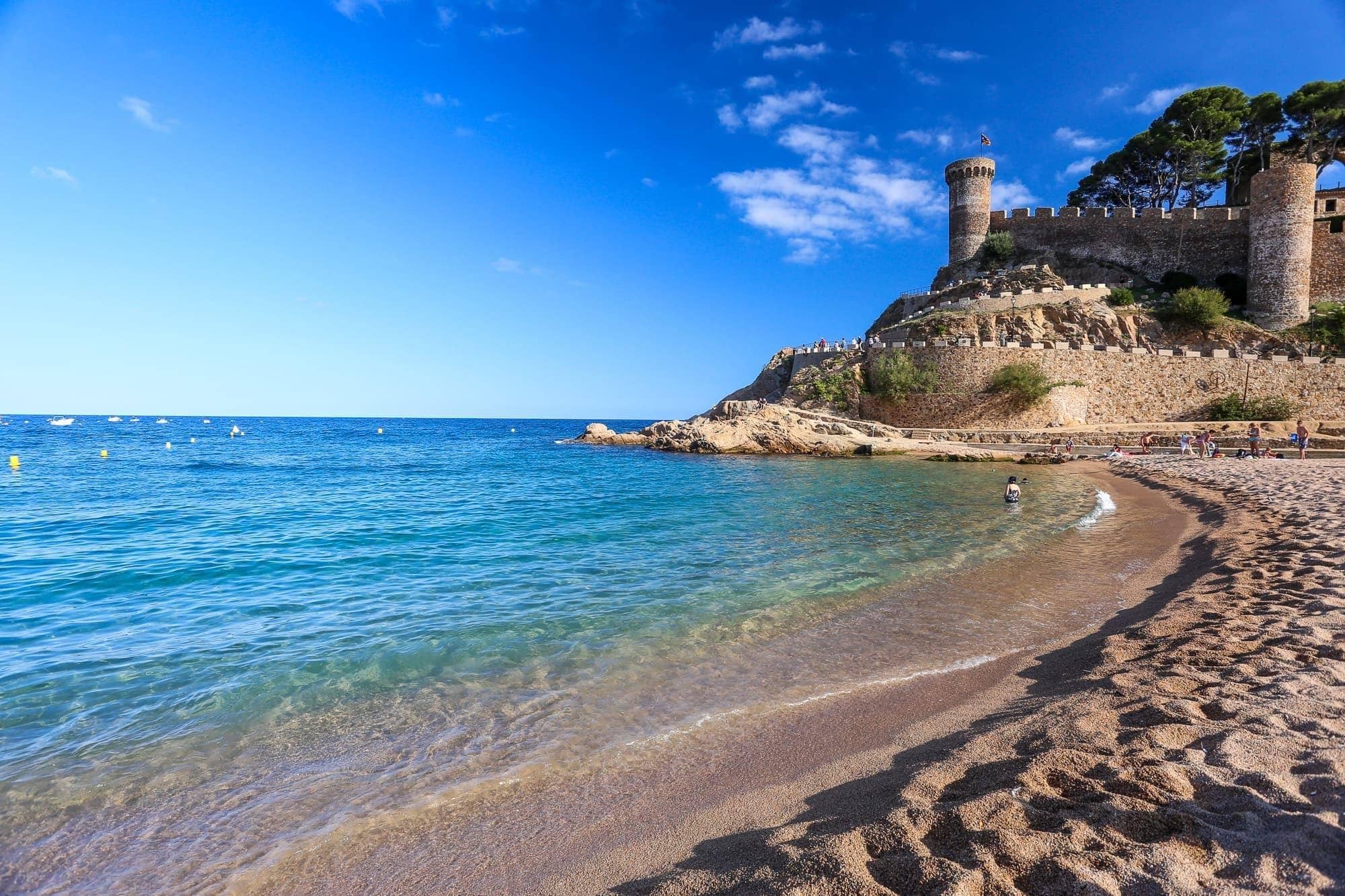Tossa de Mar beach and castle 1 image