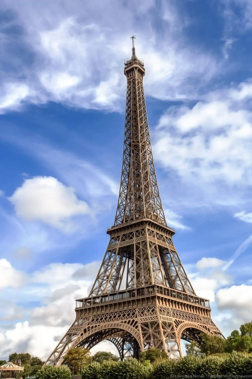 The Eiffel Tower at dusk, Paris