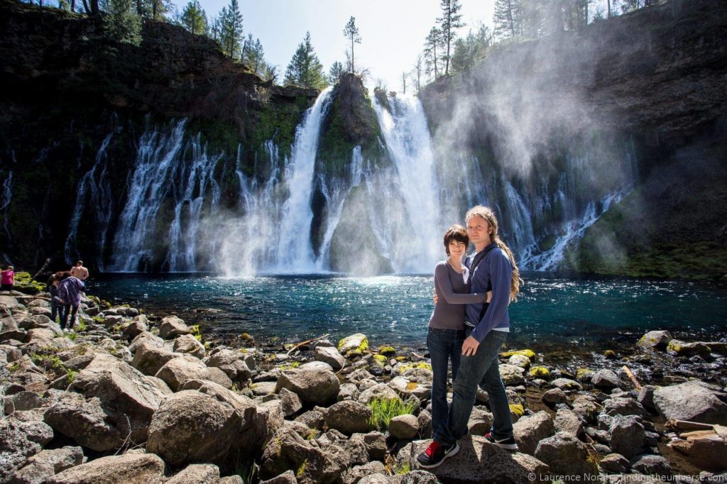 Laurence and Jessica Burney Falls