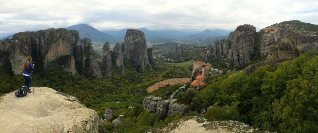 Laurence shooting in Meteora