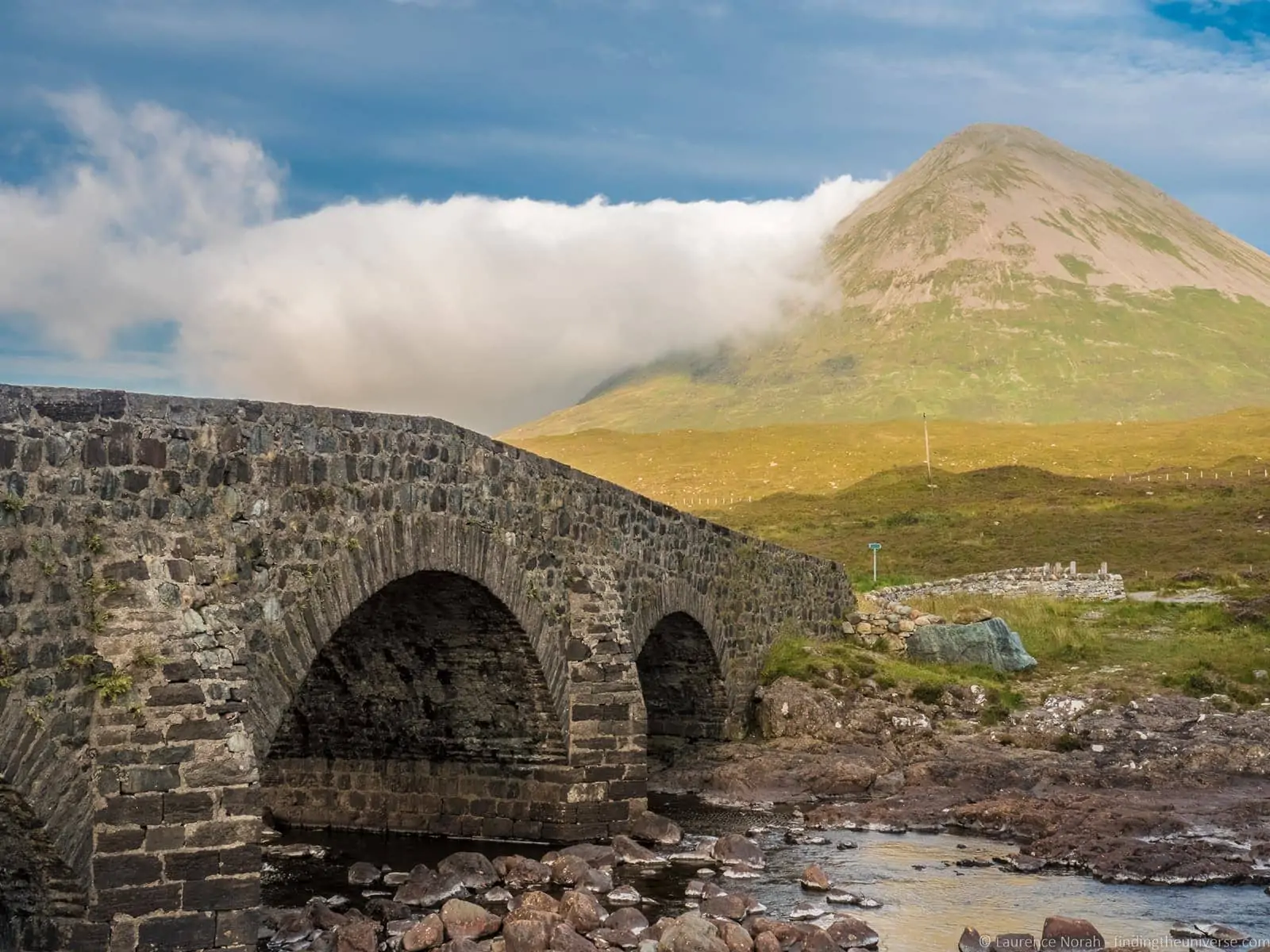Sligachan Bridge View of Red Cuillins Sligachan Bridge View of Red Cuillins