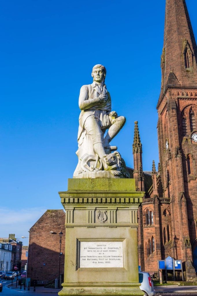 Burns Statue Dumfries