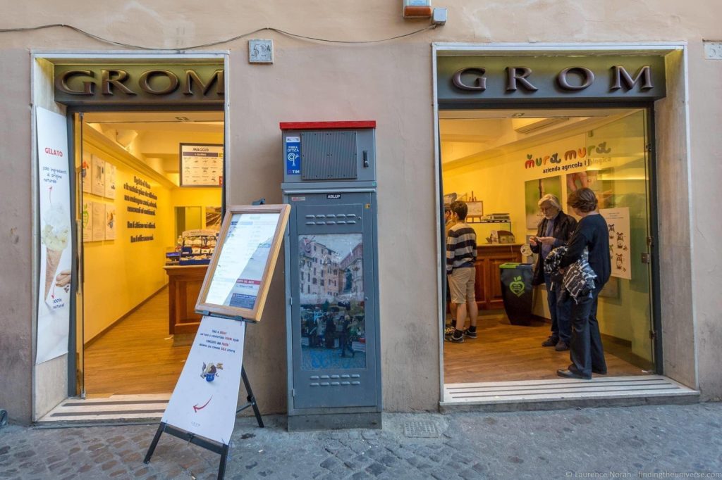 Grom Gelato Rome