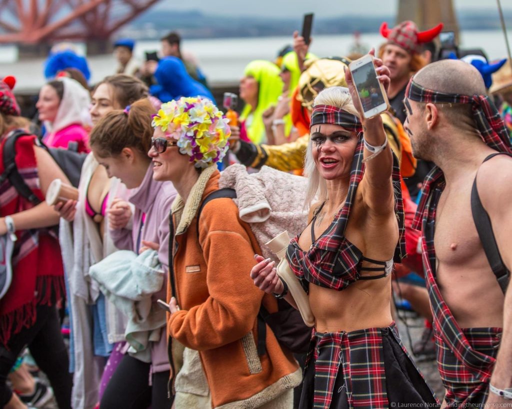 Loony Dook Hogmanay Edinburgh