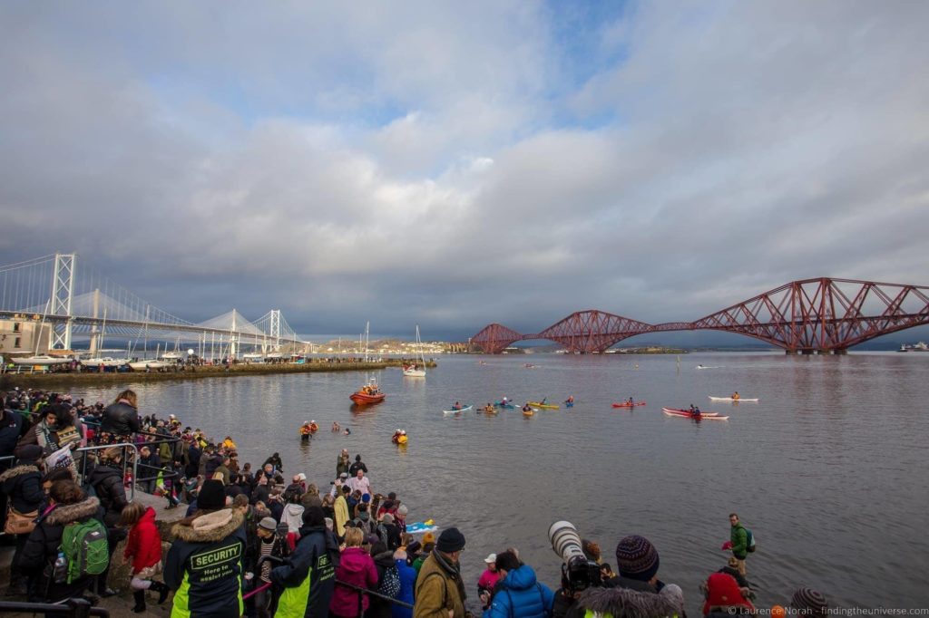 Loony Dook Hogmanay Edinburgh