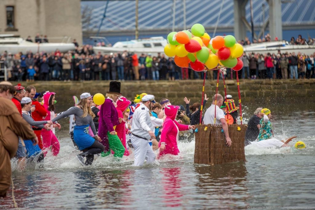 Loony Dook Hogmanay Edinburgh