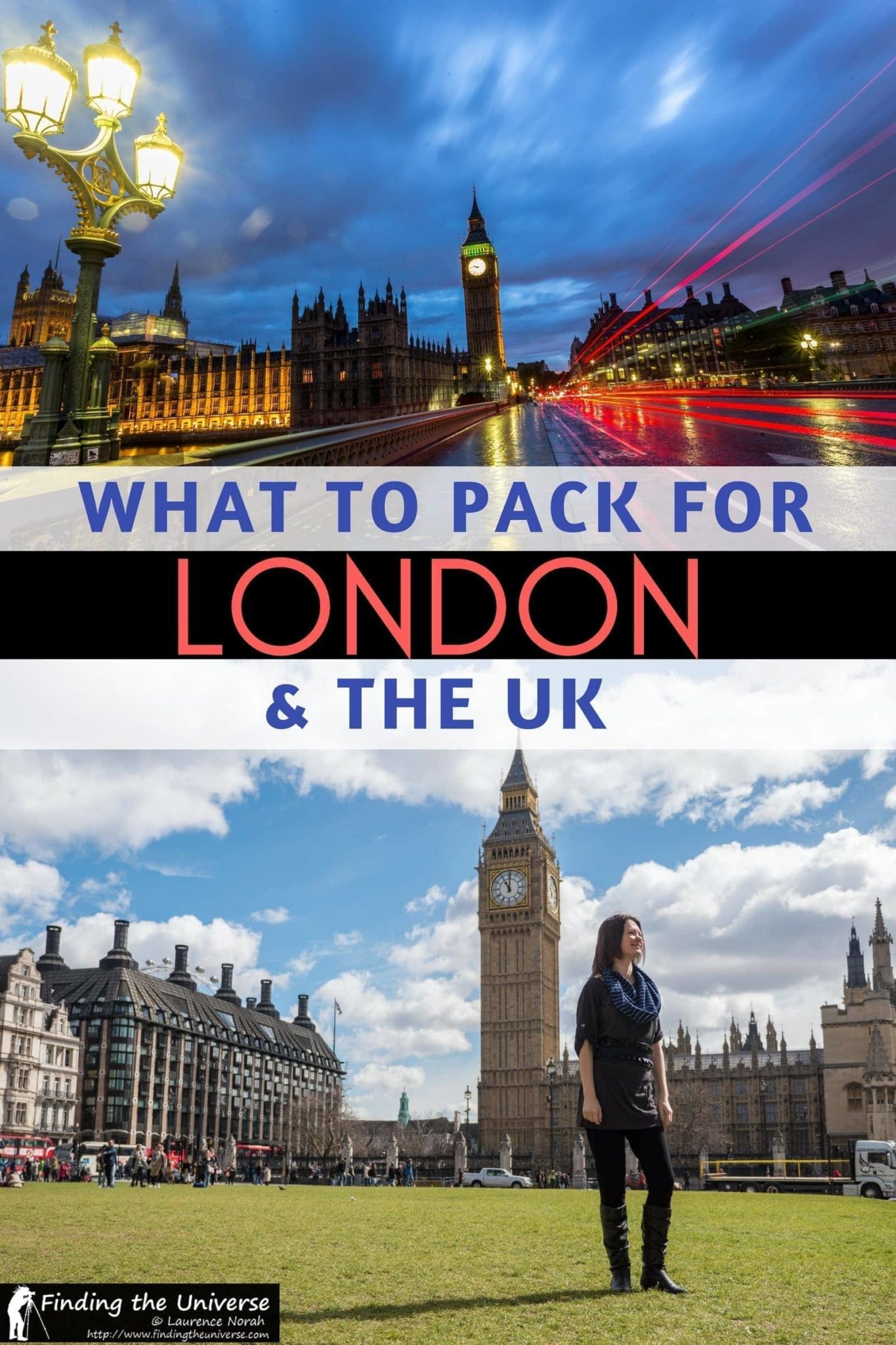London Packing List What to Pack for London and the UK at any time of year Finding the Universe