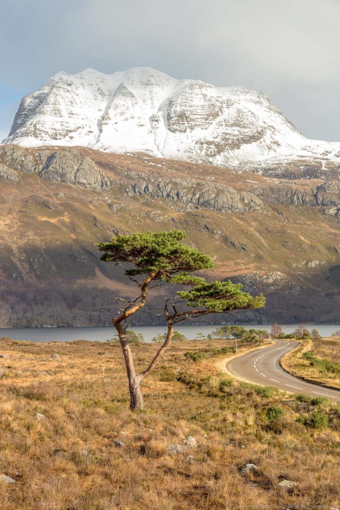 North Coast 500 camping itinerary - Lone tree Loch maree